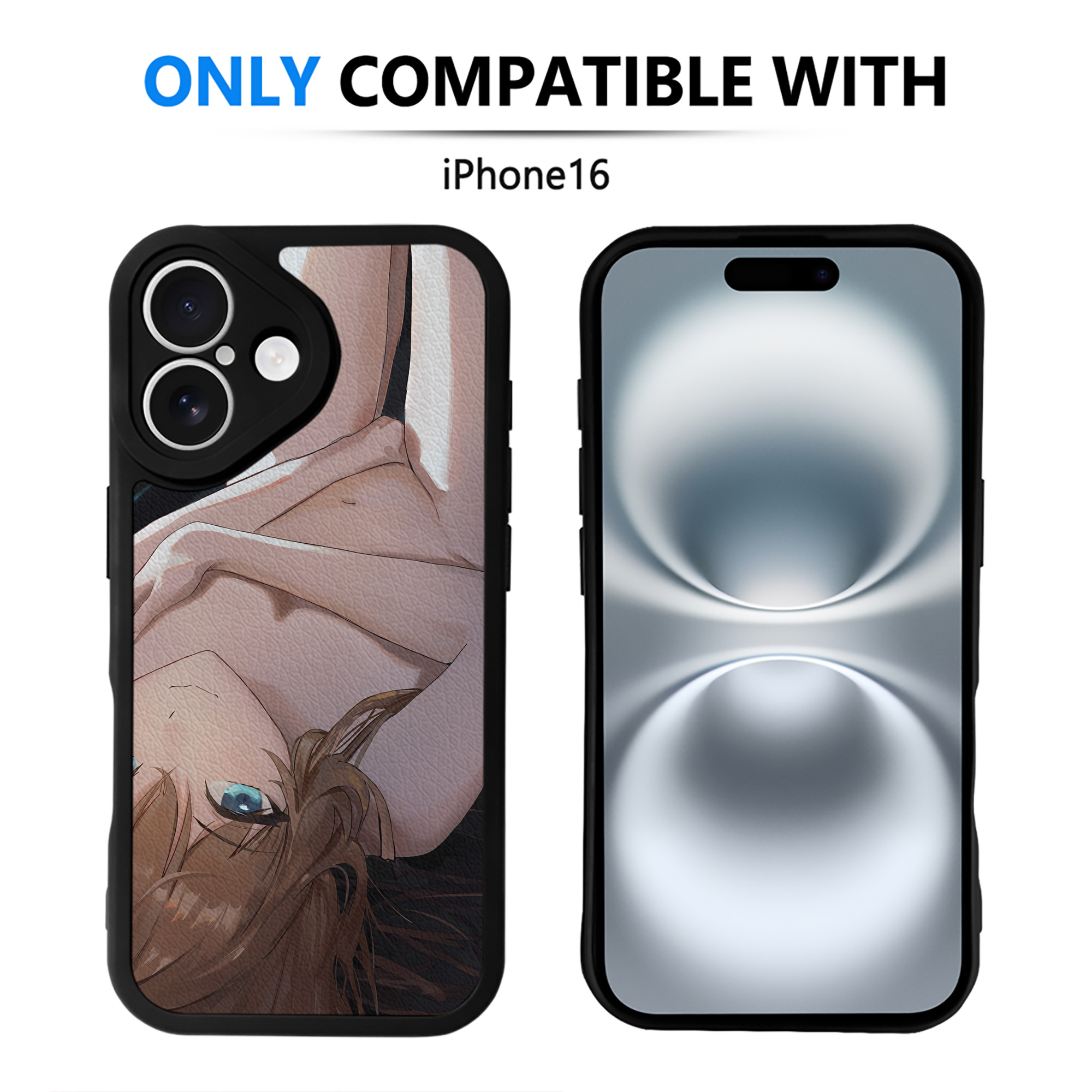 （画像用） EVA 新世紀エヴァンゲリオン 【iPhone 16シリーズ対応】シリコンスマホケース（レザー調） 材質：シリコン